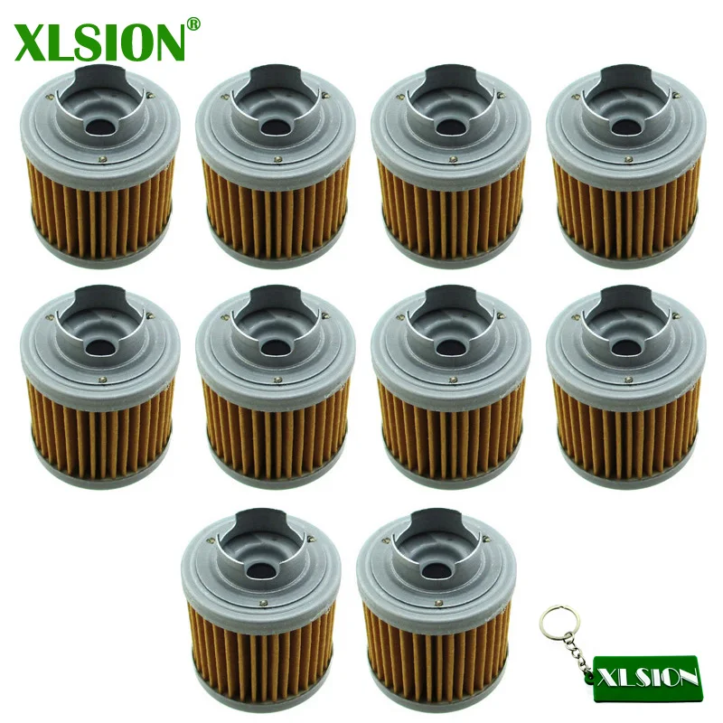 

XLSION 10pcs Oil Filter For YX 150cc 160cc Engine Motorcycle