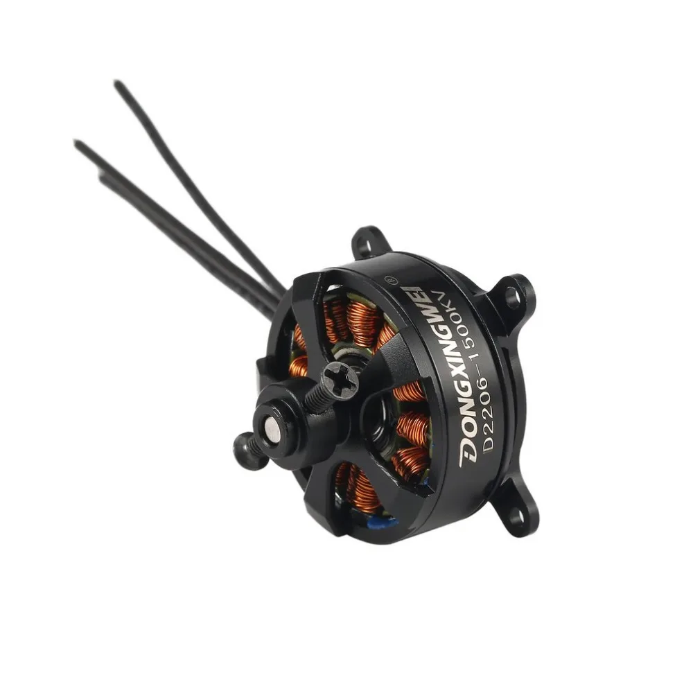 DXW D2206 1500KV 2-3S бесщеточный двигатель для RC FPV беспилотный летательный аппарат самолет Квадрокоптер Мультикоптер БПЛА