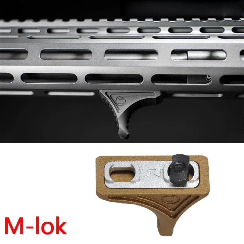 Тактический Мини Keymod M-lok Handstop рука гвардии угловой Тактическая рукоять для NSR M-LOK keymod Quad Handguard Охота Airsoft Каза AR15 пистолет