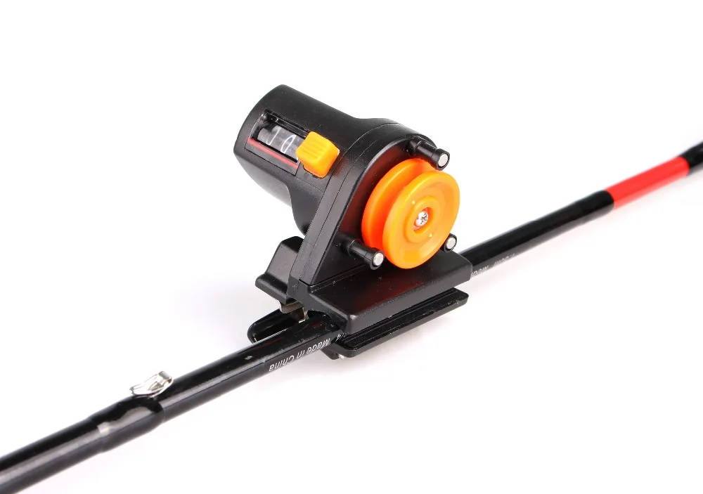 FISHING DEPTH FINDER LINE COUNTER FOR FISHING ROD OR DOWNRIGGER