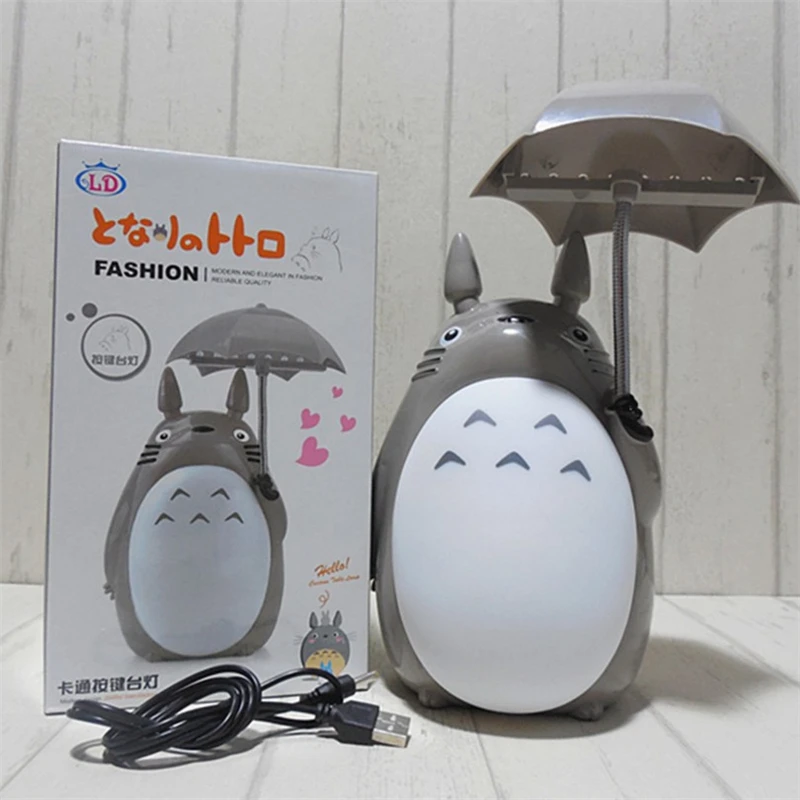 Творческий мультфильм Тоторо ночник USB для детей подарок животных декоративные