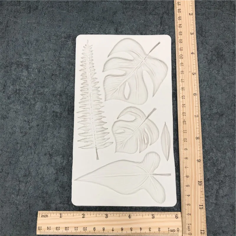 Turtle Back Leaf Plant Chocolate Mold Fondant Cake Mold DIY Handmade Baking Tools