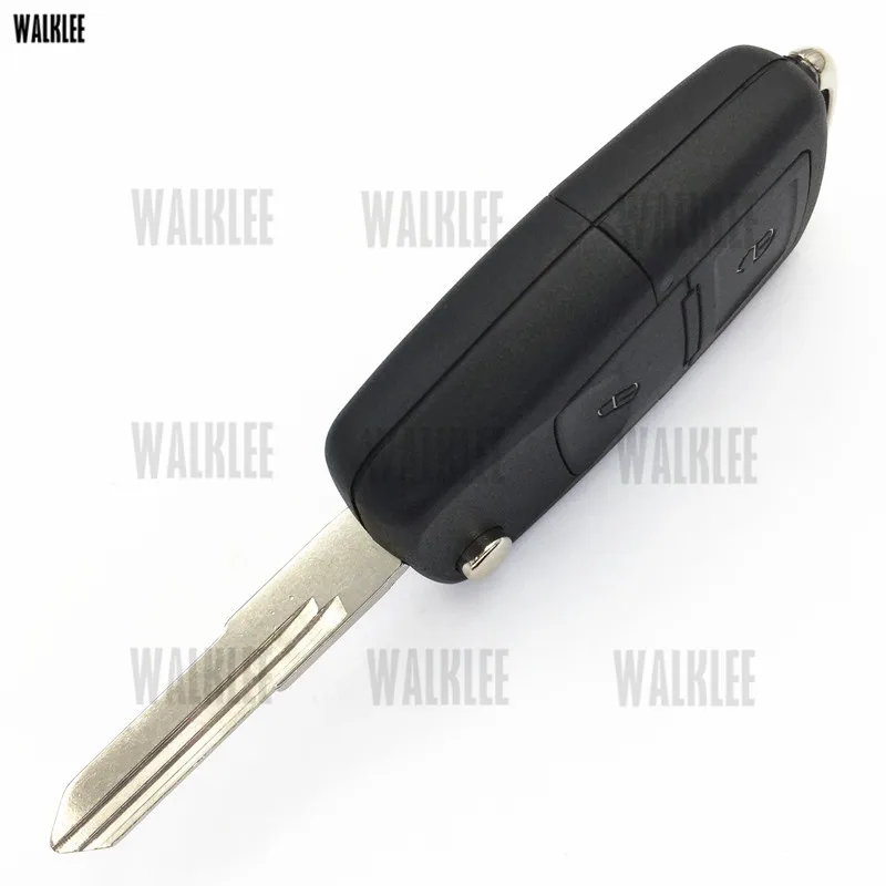 WALKLEE обновление откидной дистанционный ключ подходит для VW/VolksWagen Sharan 5WK4 790/97/98 433 92