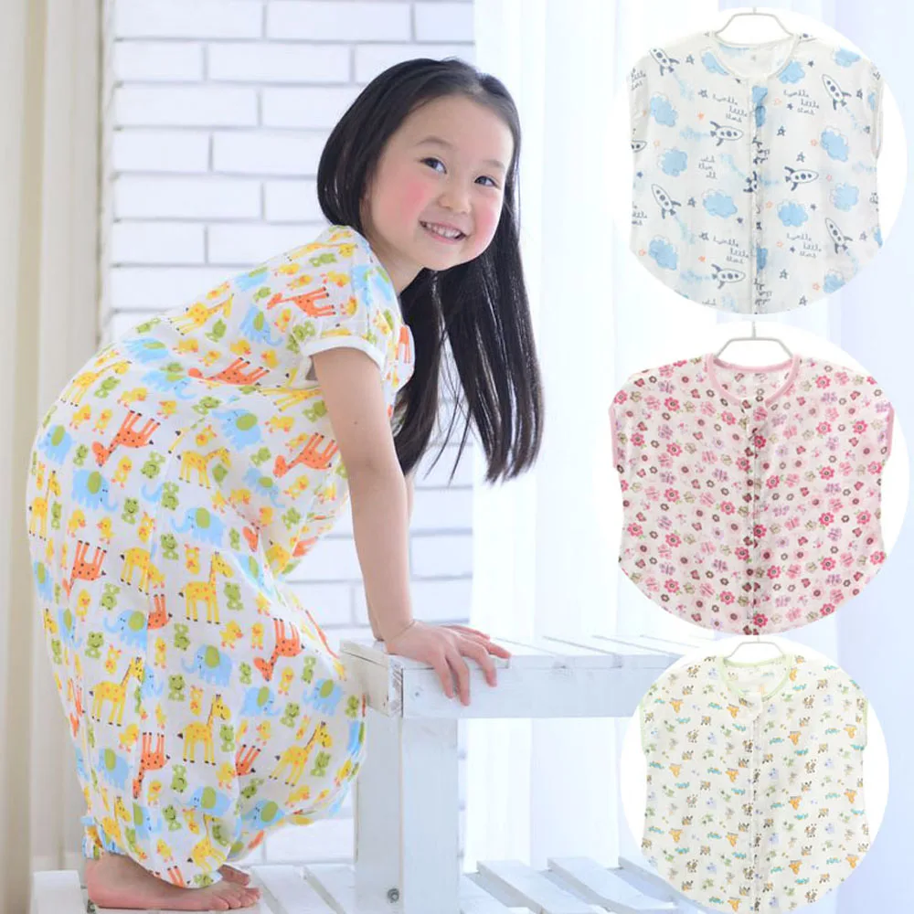 Miracle Baby Sleeveless Sleepware Clothes Kids Sleeping Bag 2 Layers