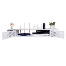 multifunctional wall hanging Europe receiving creative font b router b font storage rack hanger cabinet TV