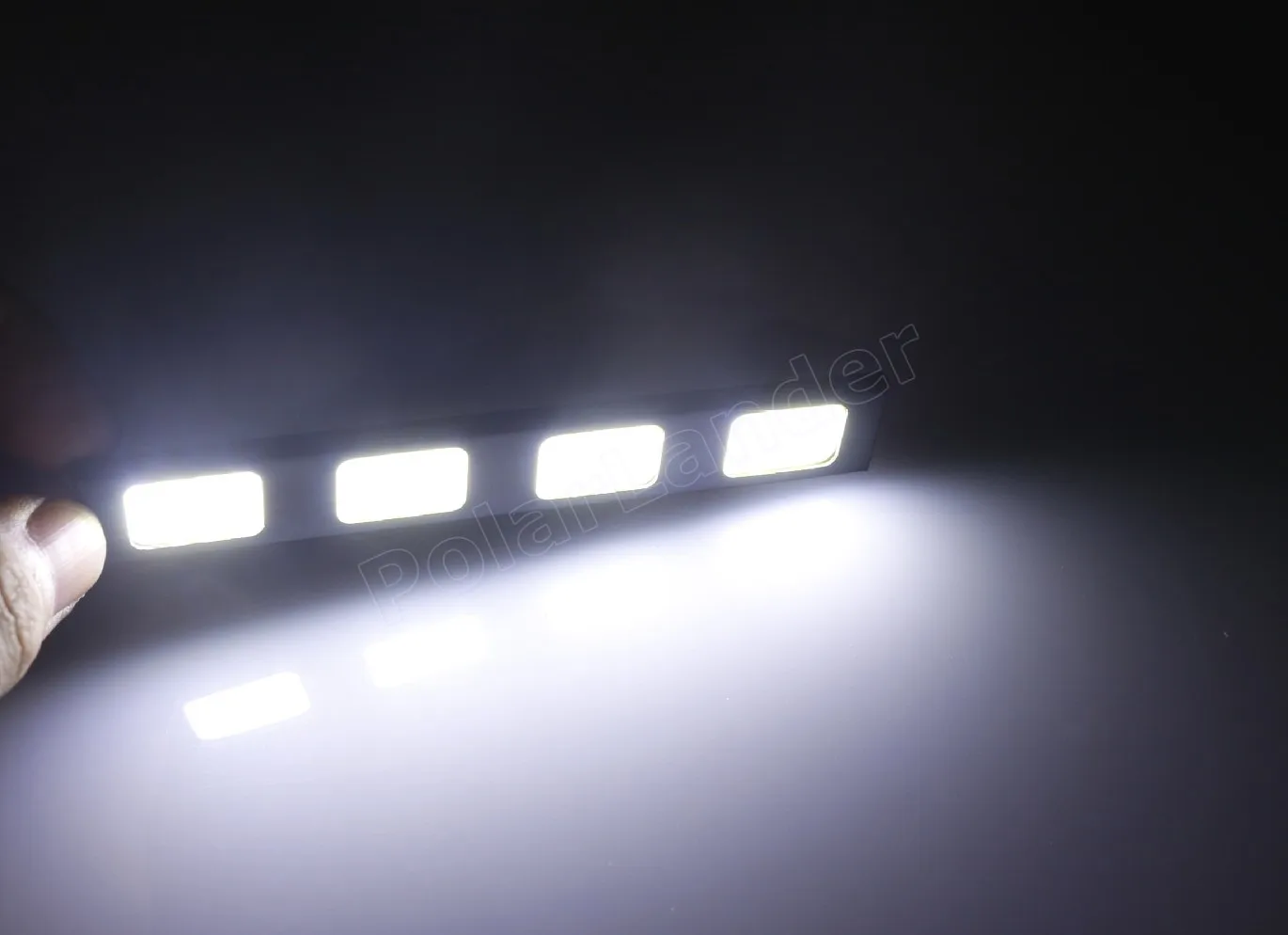 1 пара 12 V 10 W автомобиля COB 4 светодиодный Running света УДАРА СВЕТОДИОДНЫЙ декоративные лампы
