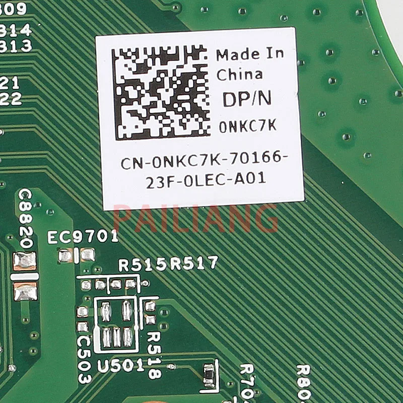 PAILIANG материнская плата для ноутбука DELL Inspirion 15R N5110 PC материнская плата HM65 CN-0NKC7K 0NKC7K 48.4IE01.031 full tesed DDR3