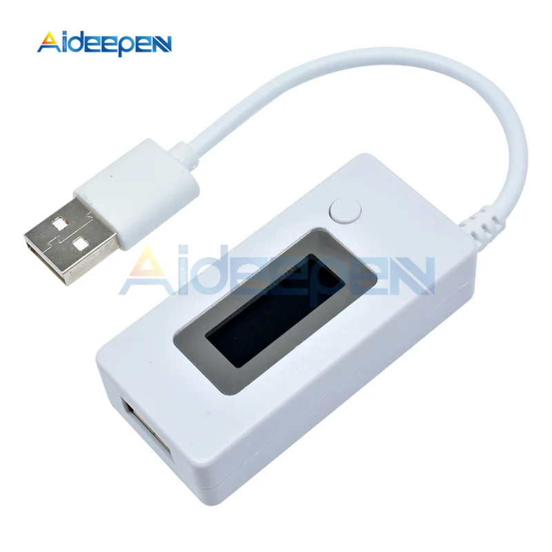 Цифровой мини вольтметр амперметр постоянного тока с ЖК дисплеем USB тестер