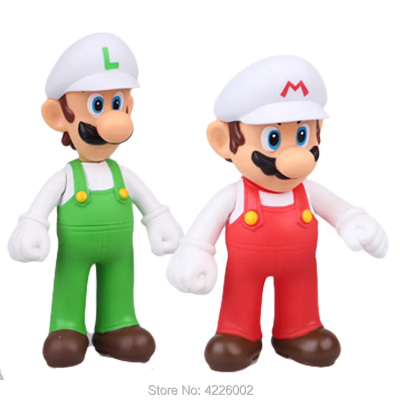 10cm Super Mario Bros Luigi Green Yoshi PVC Action Figures Peach Princess Toad Mushroom Miniatures Figurines Dolls Kids Toys 10cm Super Mario Bros Luigi Green Yoshi PVC Action Figures Peach Princess Toad Mushroom Miniatures Figurines Dolls Kids Toys