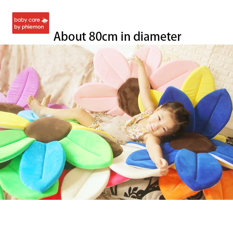 Babycare Bath Tub Blooming Baby Bath Flower Anti-skid Shower Portable Air Cushion Bed Babies Infant Baby Bath Pad Seat Support