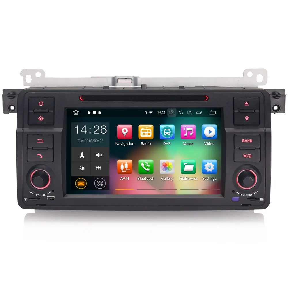 Discount 7" Android 9.0 Pie OS Car DVD Multimedia Navigation GPS Radio for BMW 3 Series E46 1998-2006 (318/320/325) & BMW M3 1998-2006 1