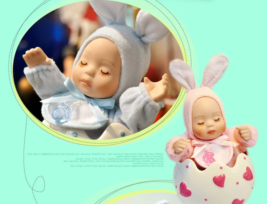 Presentes criativos adorável coelho bebê mini caixa