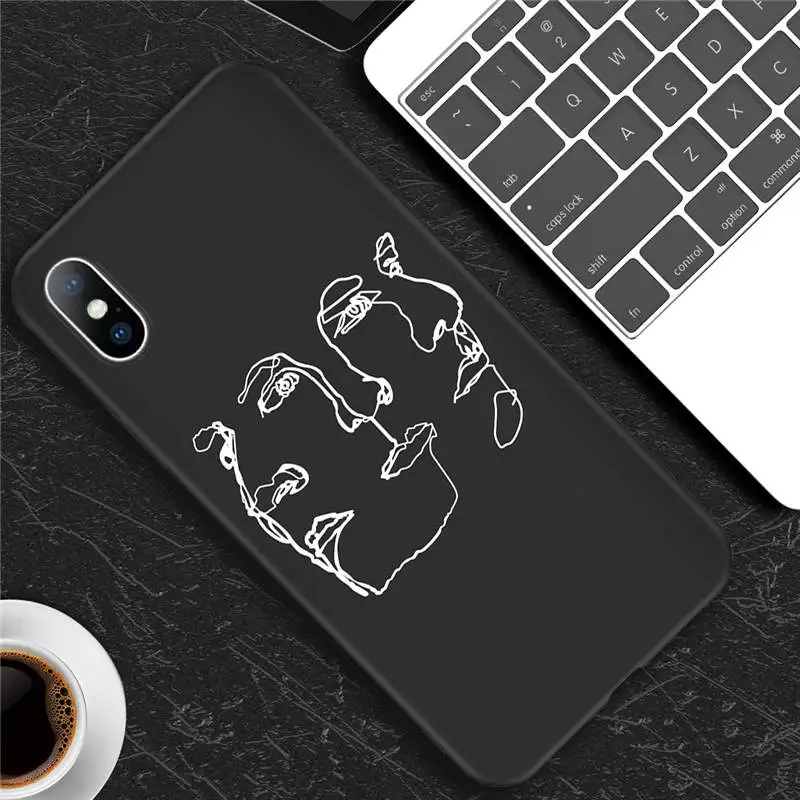 3411 Чехол Ottwn для iPhone 11, 6, 6 S, 7, 8 Plus, чехол для телефона с абстрактными линиями для iPhone 5, 5S, SE, 11 Pro, Max X, XR, XS, Max, мягкая задняя крышка из ТПУ - Цвет: 3411