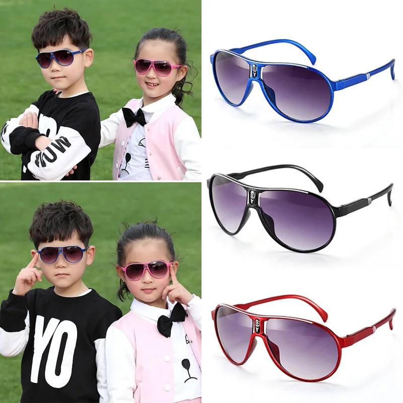 Новые очки детские защитные очки девочек и солнцезащитные очки для мальчиков стаканы детские очки солнцезащитные очки Óculos De Sol B115