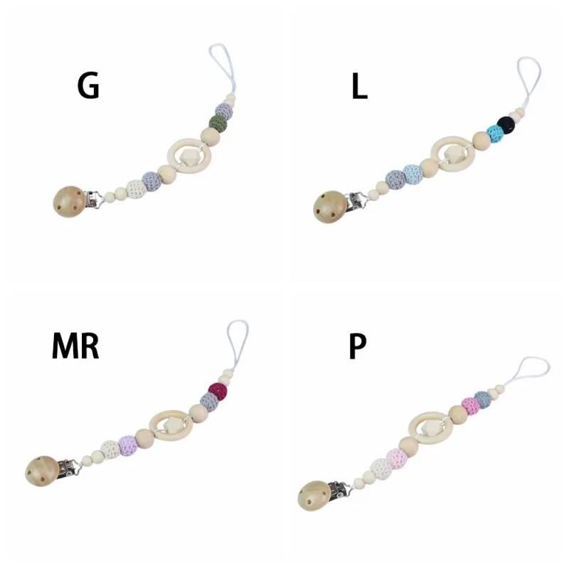 

Baby Care Universal Holder Leash for Pacifiers Nipples Clip Chain Infant Child Soother Beaded Chains