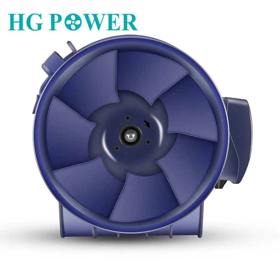  Home Silent Inline Duct Fan Frequency Conversion Exhaust Fan Air Extractor 200mm Mute Energy Saving - 4000017999767