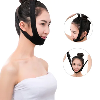 

2019 New Face Lift Tools Thin Face Bandage Mask Slimming Belt Facial Thin Masseter Double Chin Skin Belt Women Anti Cellulite