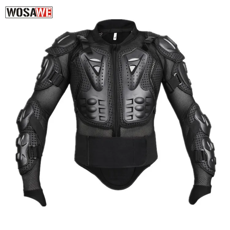 WOSAWE EVA мотоциклетная защита для мотокросса, бронежилет, защитная куртка для груди, Экипировка, поддержка всего тела, куртки для мотогонок