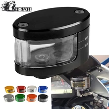 Aluminium uniwersalny Billet przedni hamulec sprzęgło zbiornik płynu motocyklowego dla SUZUKI GSX R GSXR 600 750 GSXR1000 650 750 1000