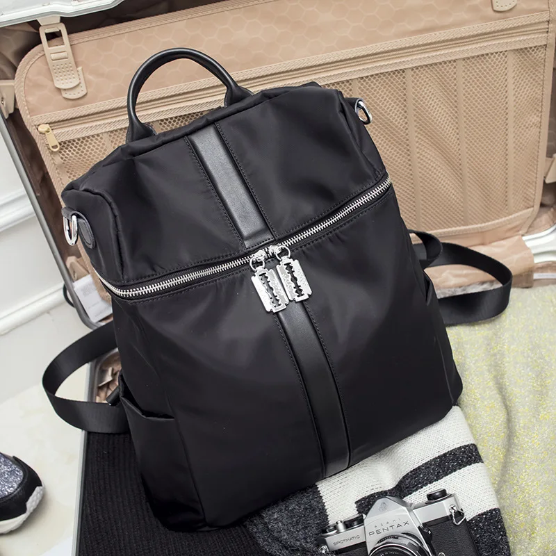 

Ms. Korean version of the new dual-use portable backpack School of high-capacity Oxford cloth small backpack