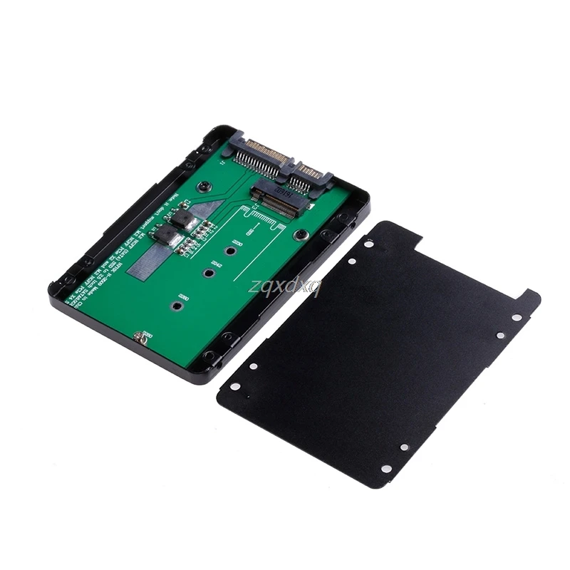 Для B+ M Key Socket 2 M.2 NGFF SSD до 2," SATA адаптер карты с алюминиевым 7 мм чехол и Прямая поставка