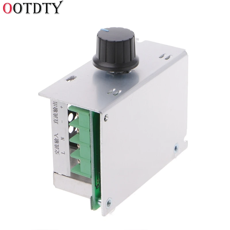 OOTDTY AC вход 220V DC Выход 10-210V ШИМ 220V DC щеточный регулятор скорости двигателя