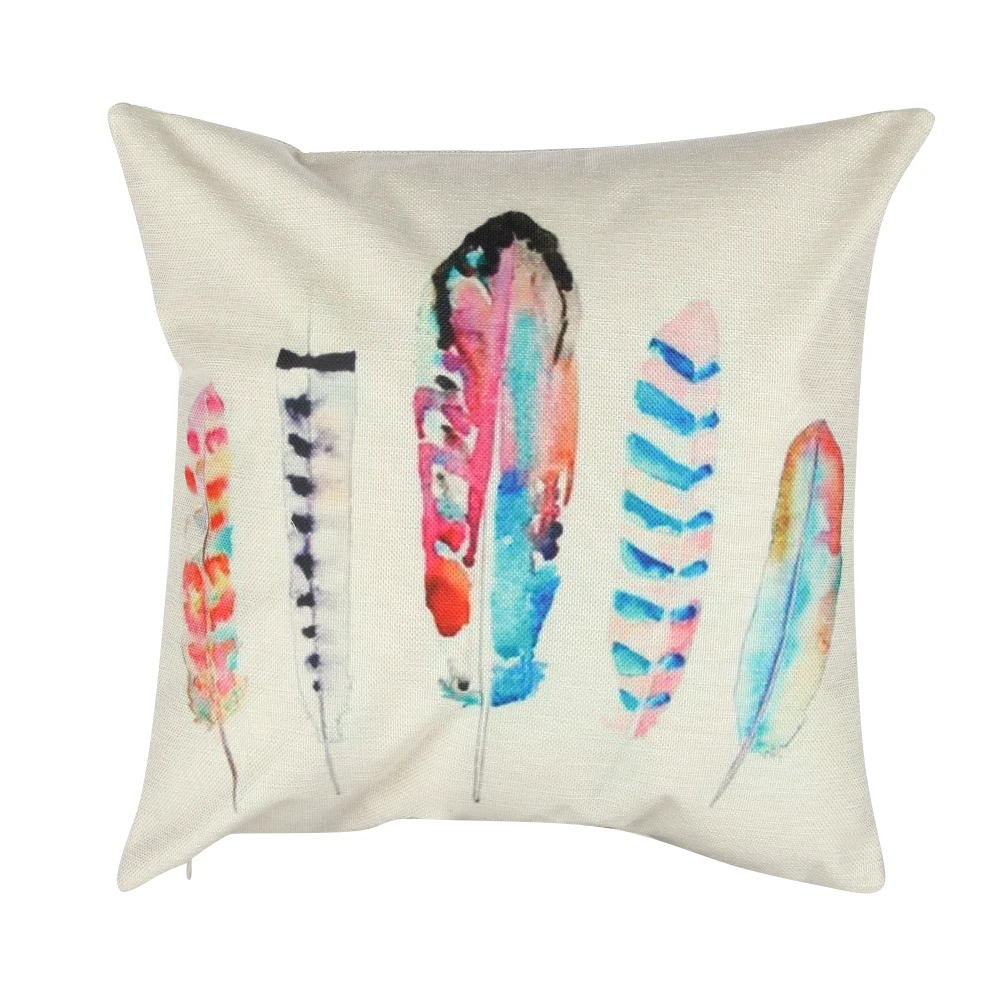 Buy New 43*43 cm Super Soft feather Series Pattern