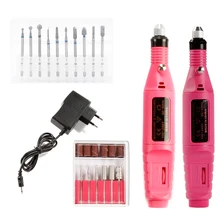 Электрическая дрель для ногтей, фрезы для маникюра, набор сверл для маникюра, ручка для маникюра, фрезерный станок, фрезы для педикюра