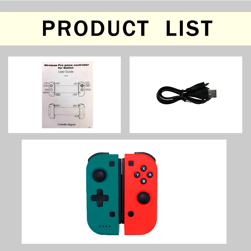 Wireless Retractable Controller Joystick For Nintend For Switch Bluetooth Gamepad Joypad For Switch Console