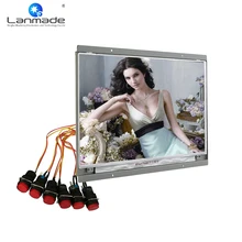 14 дюймов интерфейс кнопки led Вывеска цвет тв цены значок ЖК ТВ реклама светодиодный дисплей цены хороший видео плеер