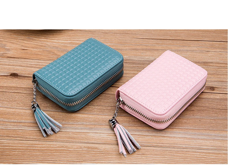 Women genuine leather wallet 8-2