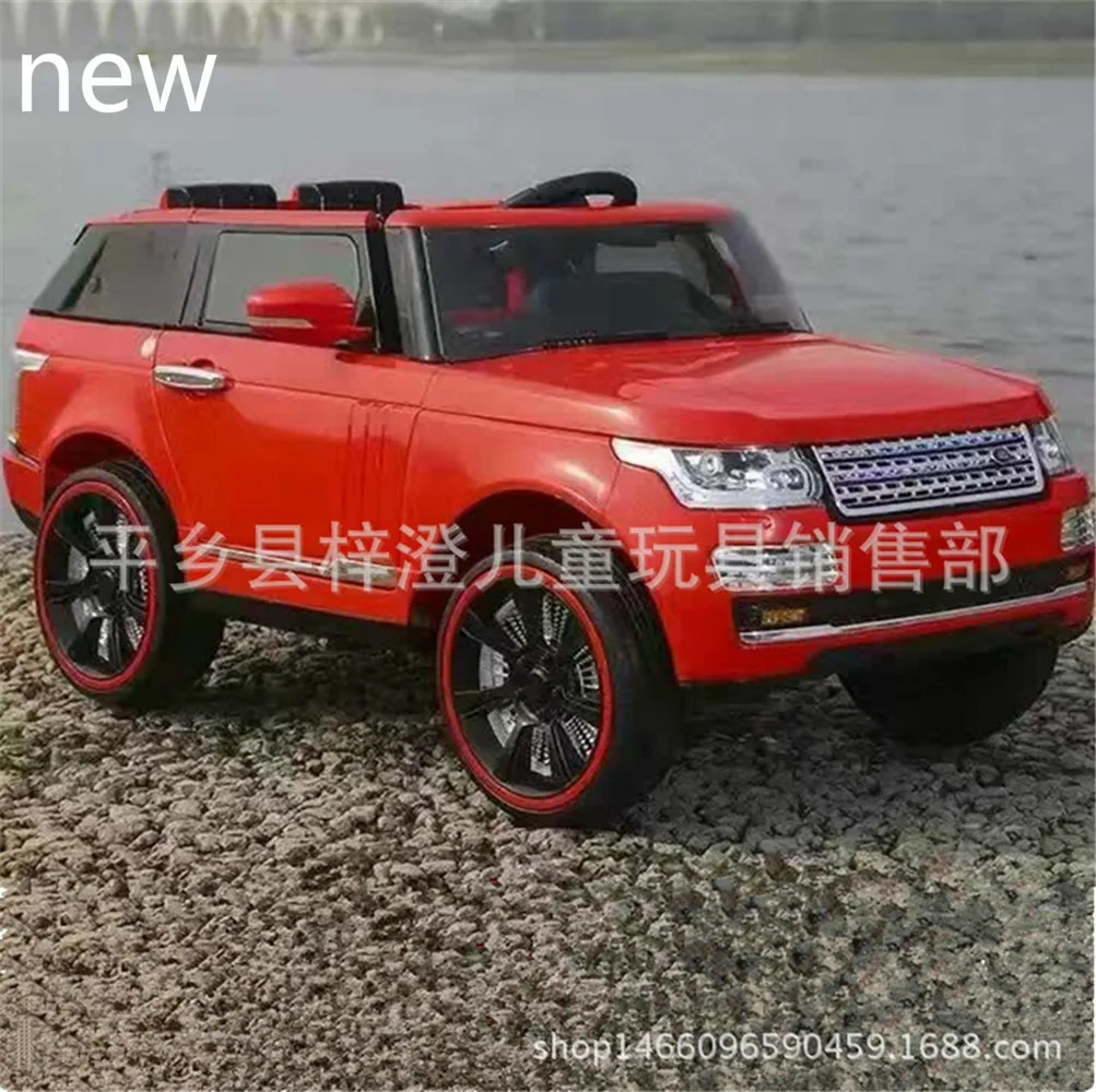 

Pattern Land Rover The Range Children Vehicle Wheel Double Drive Remote Control Bring Can Sit Child Toys Baby