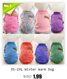 Fashion Pet Small Dog Clothes Winter Warm Dog Jacket Harness Chihuahua Puppy Coats XS-XL