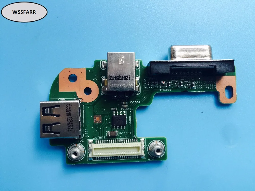 Оригинальная плата для Dell Inspiron 15R N5110 USB VGA питания постоянного тока 48.4IF05.011 021 DQ15DN15