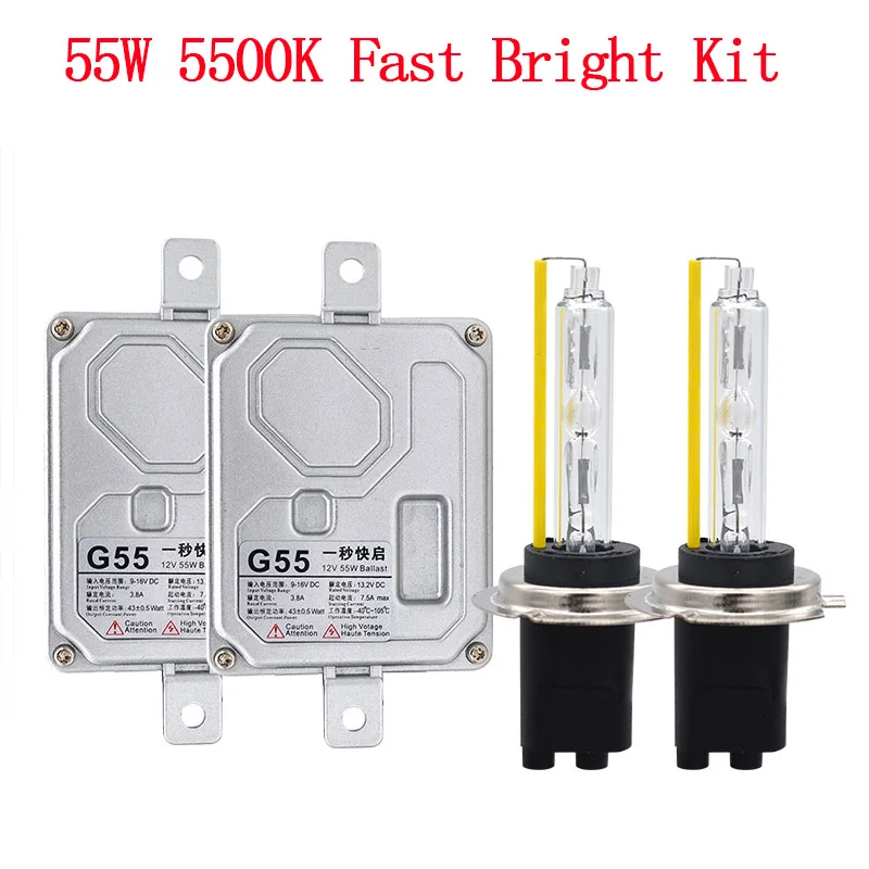55W 5500K HID Xenon Kit
