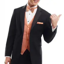 3 шт. с отворотом последние пальто брюки дизайн Terno Masculino Свадебный костюм для жениха выполненный на заказ модный мужской костюм черные шаферы