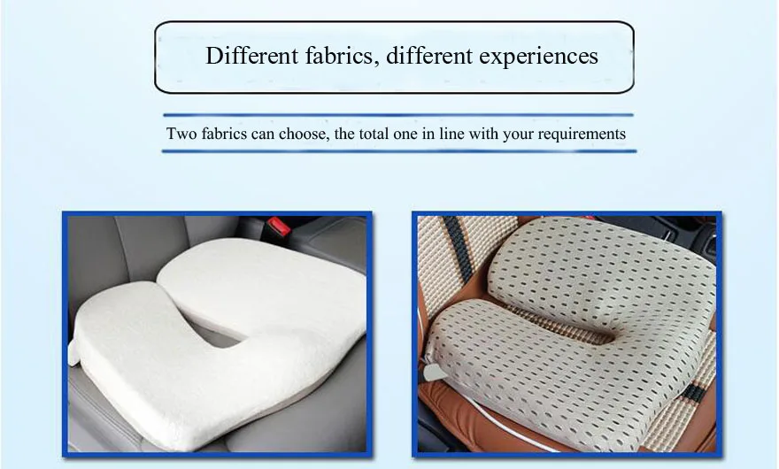 Coccyx Orthopedic Seat Pads Kitchen Chairs Lumbar Support Comfort Memory Foam Cushion Home Decor Luxury Cushion