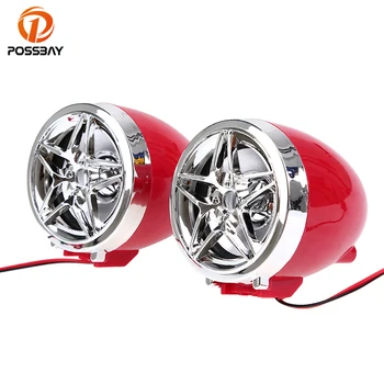 

POSSBAY Motorcycle Audio Bluetooth Phone Call Radio Sounds Player Waterproof Motorcycle Vedio Speaker For Honda Yamaha Suzuki