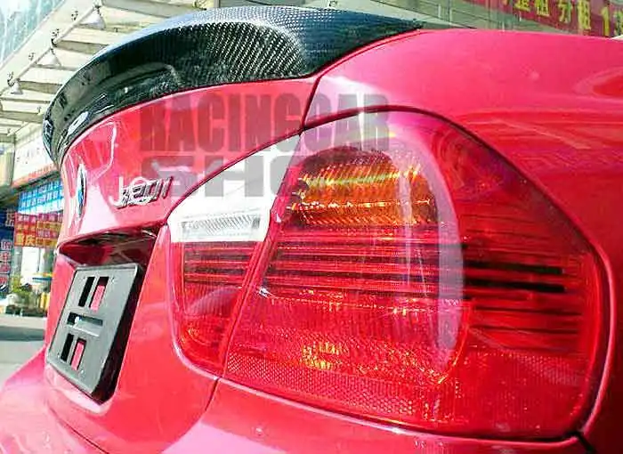 Спойлер для багажника из настоящего углеродного волокна подходит для BMW E90 M-TECH 2006-2011 B062