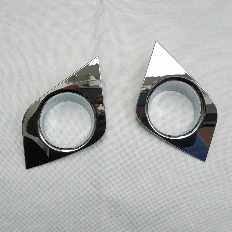 

For Nissan NV200 Evalia 2018 ABS Chrome Front Fog Light Lamp Covers Trim car styling auto accessories decoration cover