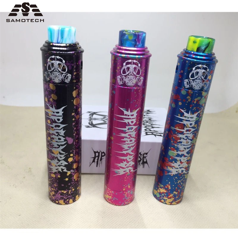 

SUB TWO electric cigarette mechanical mod Apocalypse GEN 2 Vape Mod kit with RDA Atomizer 510 thread mod pen Starter kit