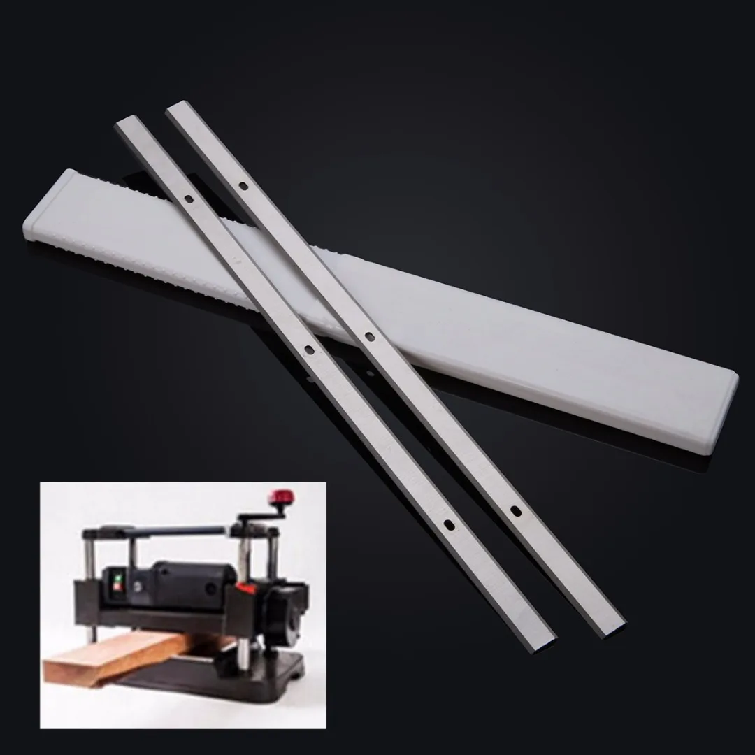 Mayitr 2Pcs 12-1/2 12.5 Steel Blades Double Edged For Planer AP-12 Replacement New