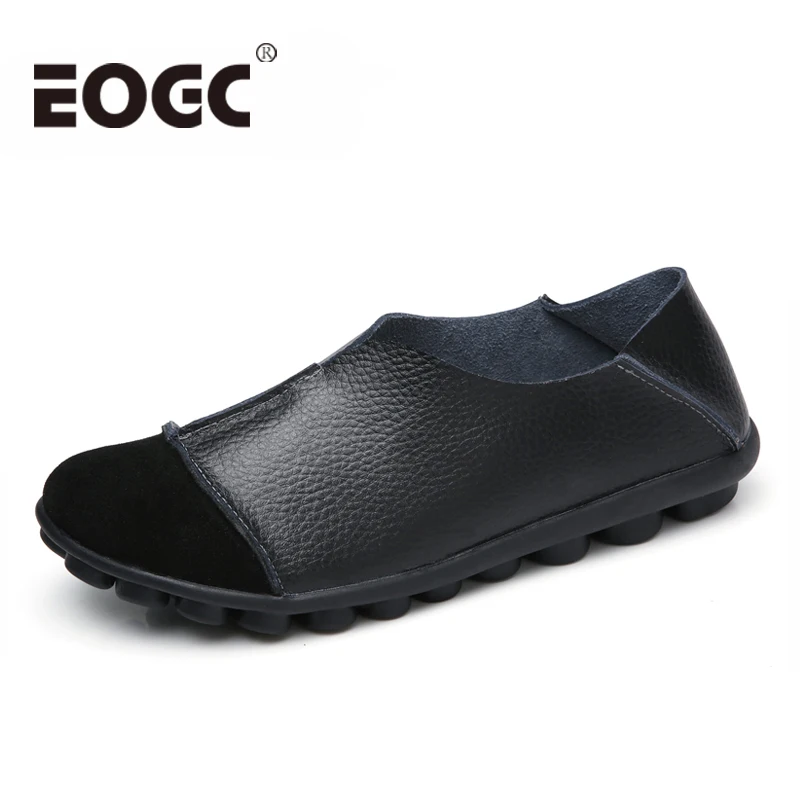 

Size 35-43 Soft Leisure Flats Women Leather Shoes Moccasins Mother Loafers Casual Female Driving Ballet Footwear Women shoes