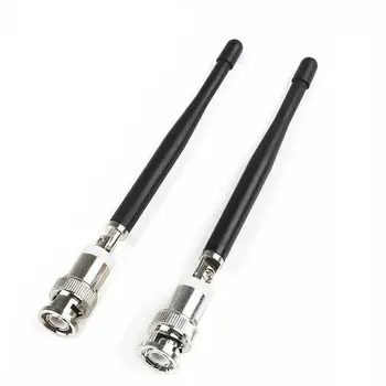 

2X UHF 1/4 Wave Antennas Q9 BNC Connectors for Shure Series Wireless Receiver BT