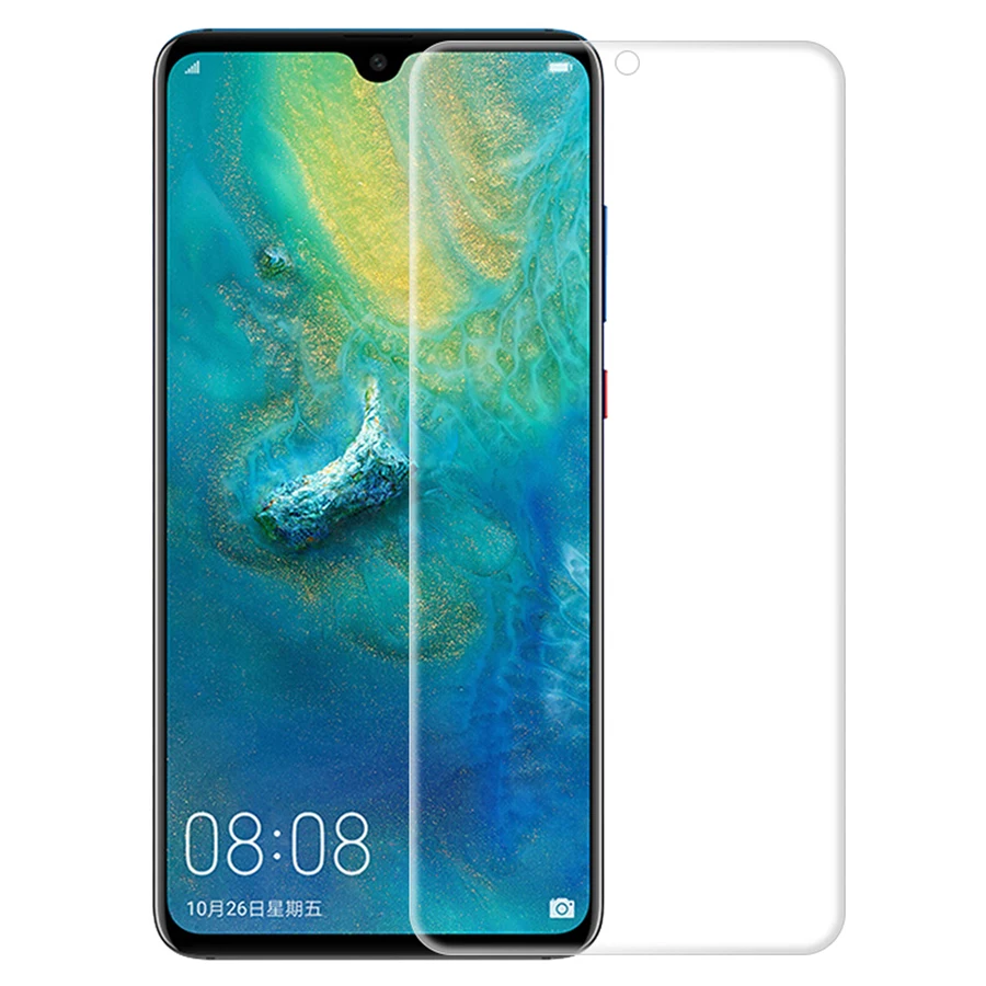 3D пленка Мягкий Силиконовый ТПУ для huawei mate 20 Lite Pro X защитная полное покрытие