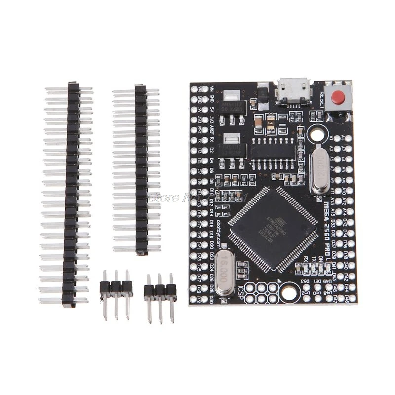 

Mega2560 Pro Development Board CH340G/ATmega2560-16AU Chip With Male Pinheaders