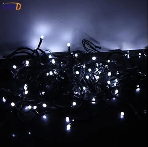 IWHD 10 m LED Luces De Navidad al aire libre De 220 V Luces De hadas De Navidad decoración De boda fiesta cumpleaños LED Luces De Navidad IWHD 10 m LED Luces De Navidad al aire libre De 220 V Luces De hadas De Navidad decoración De boda fiesta cumpleaños LED Luces De Navidad