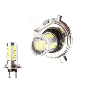 

50Pcs Super White Car LED H7 LED H4 LED 33 SMD 5630 LED Car Fog Driving Light Car DRL Driving Lamp Auto Bulb White DC 12V