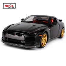 Maisto 1:24 Nissan GTR(R35) 370Z полицейская литая под давлением модель автомобиля игрушка Новинка в коробке Новое поступление 31339