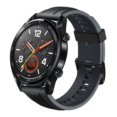 HUAWEI WATCH GT Смарт-часы 1,39 дюймов AMOLED сообщение напоминание сердечного ритма gps Smartwatch спортивные часы - Цвет: Black Universal